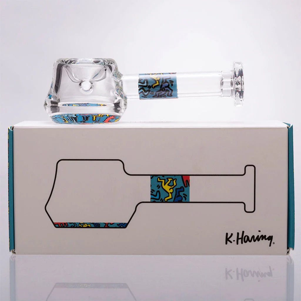 K. Haring Glass Spoon Pipes - Image 3
