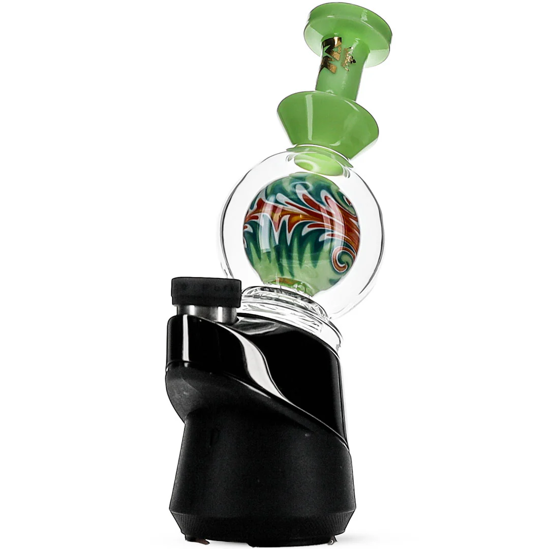 MK100 Glass Wigwag Sphere Puffco Tops - Image 3