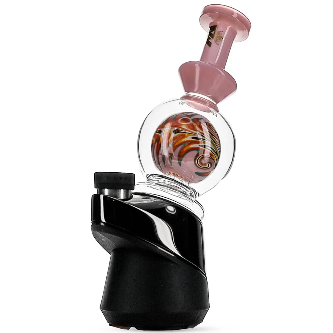 MK100 Glass Wigwag Sphere Puffco Tops - Image 5