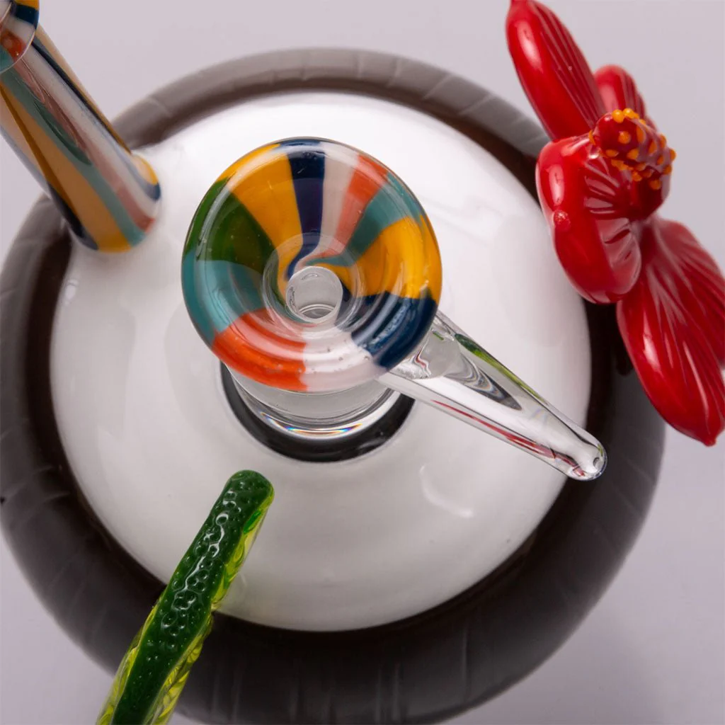 Reyna Glass Heady Coconut Dab Rig - Image 4