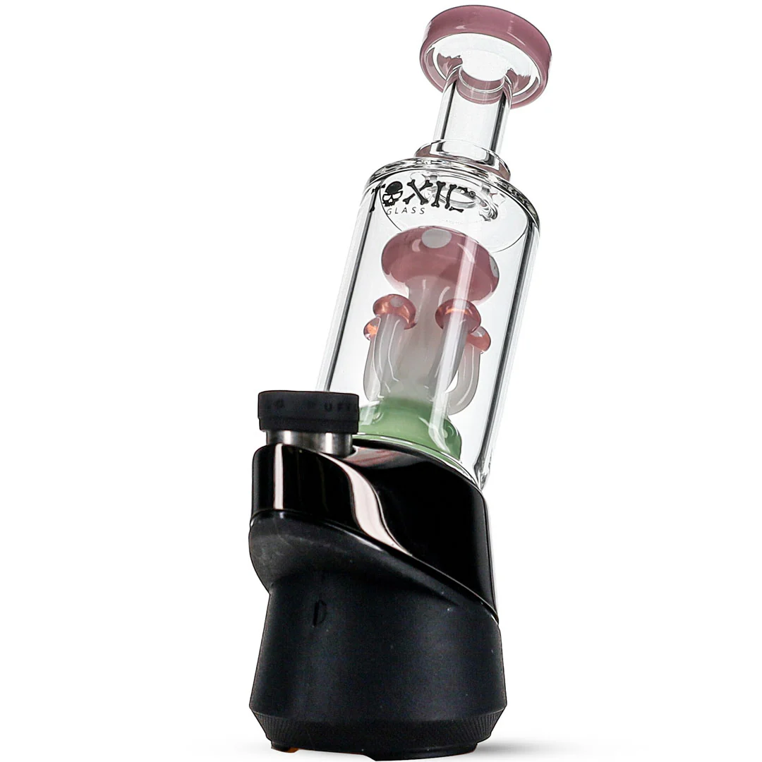 Toxic Glass Mushroom Perc Puffco Tops - Image 9